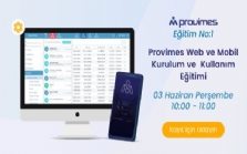 Provimes Web ve Mobil Kurulum ve Kullanım Eğitimimize Davetlisiniz.