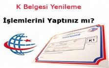 K Belgesi Nasıl Alınır