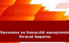 Savunma ve havacılık sanayisinin ihracat başarısı