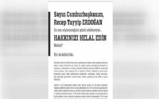 Dumankaya İnşaattan Erdoğana hitaben gazete ilanı: Hakkınızı hela