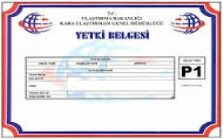 P1-P2 Yetki Belgeleri