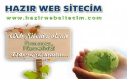 Hazır web sitecim