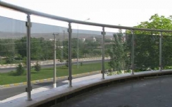 AKKAY Konya cephe giydirme alüminyum korkuluk cam bakon