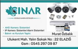 ÇINAR GÜVENLİK KAMERA SİSTEMLERİ
