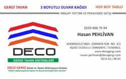 DECO GERGİ Ümraniye Gergi Tavan