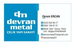 Devran metal çelik yapı sanayi