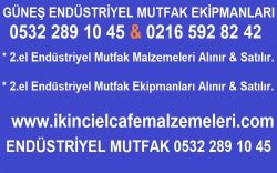 Güneş Endüstriyel Mutfak Ekipmanları  2.el Lokanta Cafe Rest