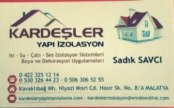 Kardeşler Yapı İzoasyon