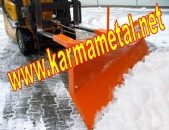 KARMA METAL-Forklift Kar Kum Mıcır Küreme Ataşmanı Kepçesi