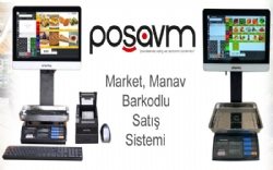 POSAVM; Konya restoran cafe programı, market satış programı,