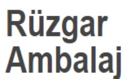 Rüzgar Ambalaj